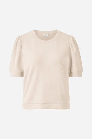 RICH & ROYAL T-SHIRT WITH PUFF SLEEVES