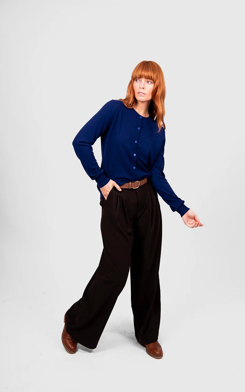 Kate Button to Neck Cardigan, view 6
