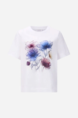 RICH & ROYAL WHITE T-SHIRT WITH PRINT