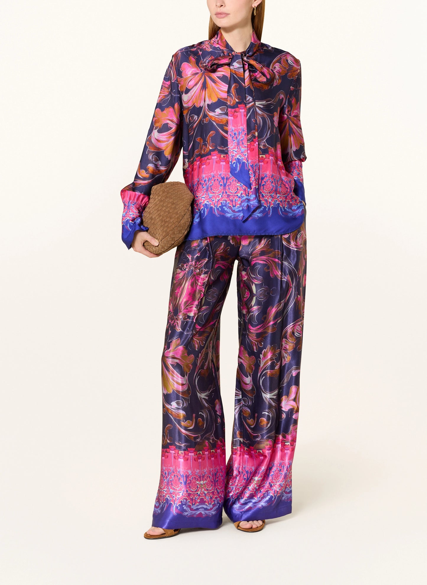 MISS GOODLIFE PANTS PALAZZO HAPPY BLUE