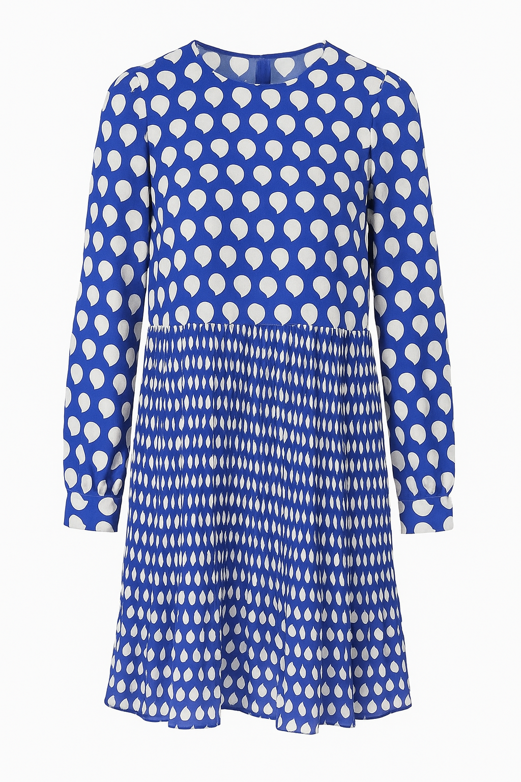 RICH & ROYAL PLEATED MINI DRESS