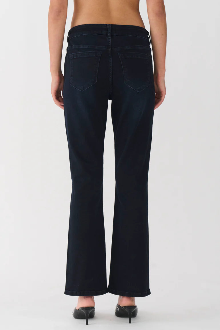 IVY Copenhagen Johanna earth swan Kick flare wash denim jeans