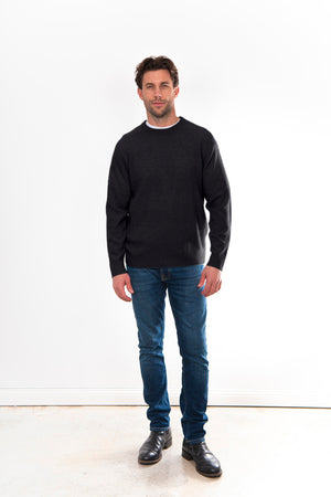 SELF STRIPE CONTRAST CREW