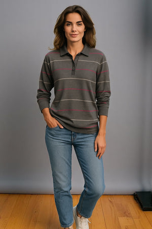 JO-RO  COLLAR PULLOVER