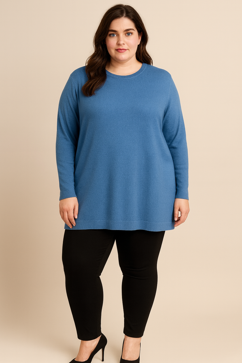 Fields Women Oversized Crew Neck Tunic