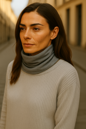 100% Merino wool neck warmer - Unisex