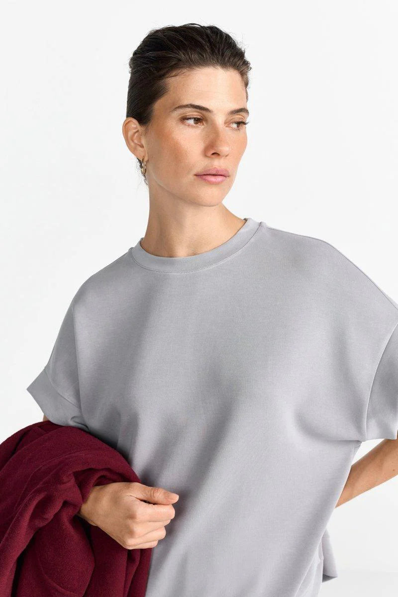 RICH & ROYAL T-SHIRT AUS SUPERSOFTEM JERSEY