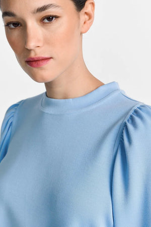 RICH & ROYAL SWEATSHIRT WITH PUFF SLEEVES