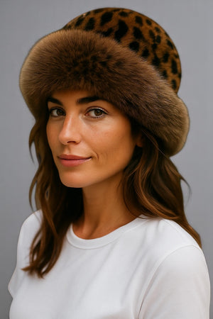 Luxurious Furry Hat & Scarf Set