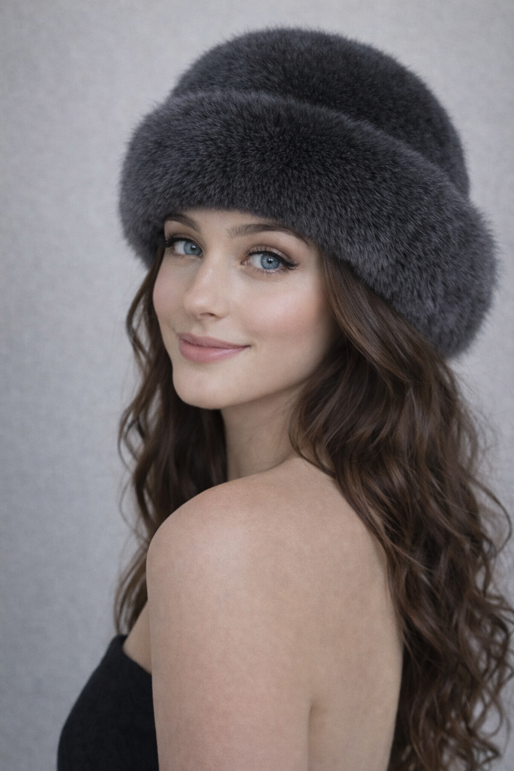 Luxurious Angora Furry Hat