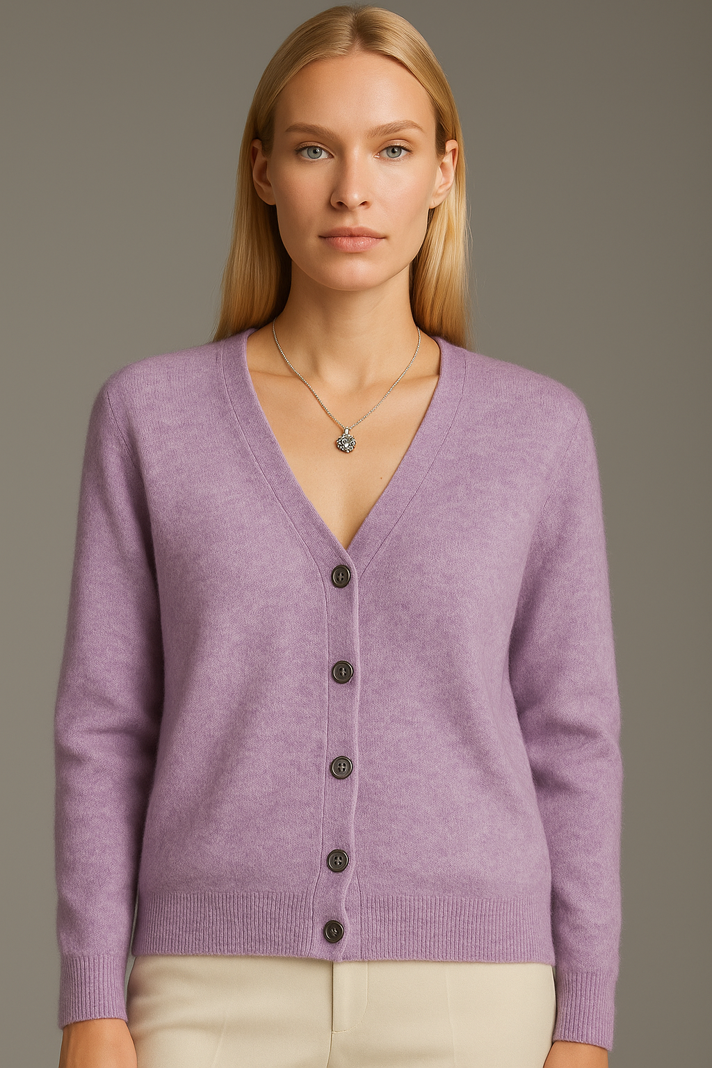 Pure wool Cardigan V-Neck Knit on Australia