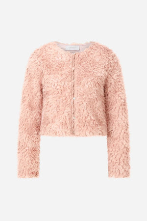 RICH & ROYAL ROMANTIC PLUSH JACKET