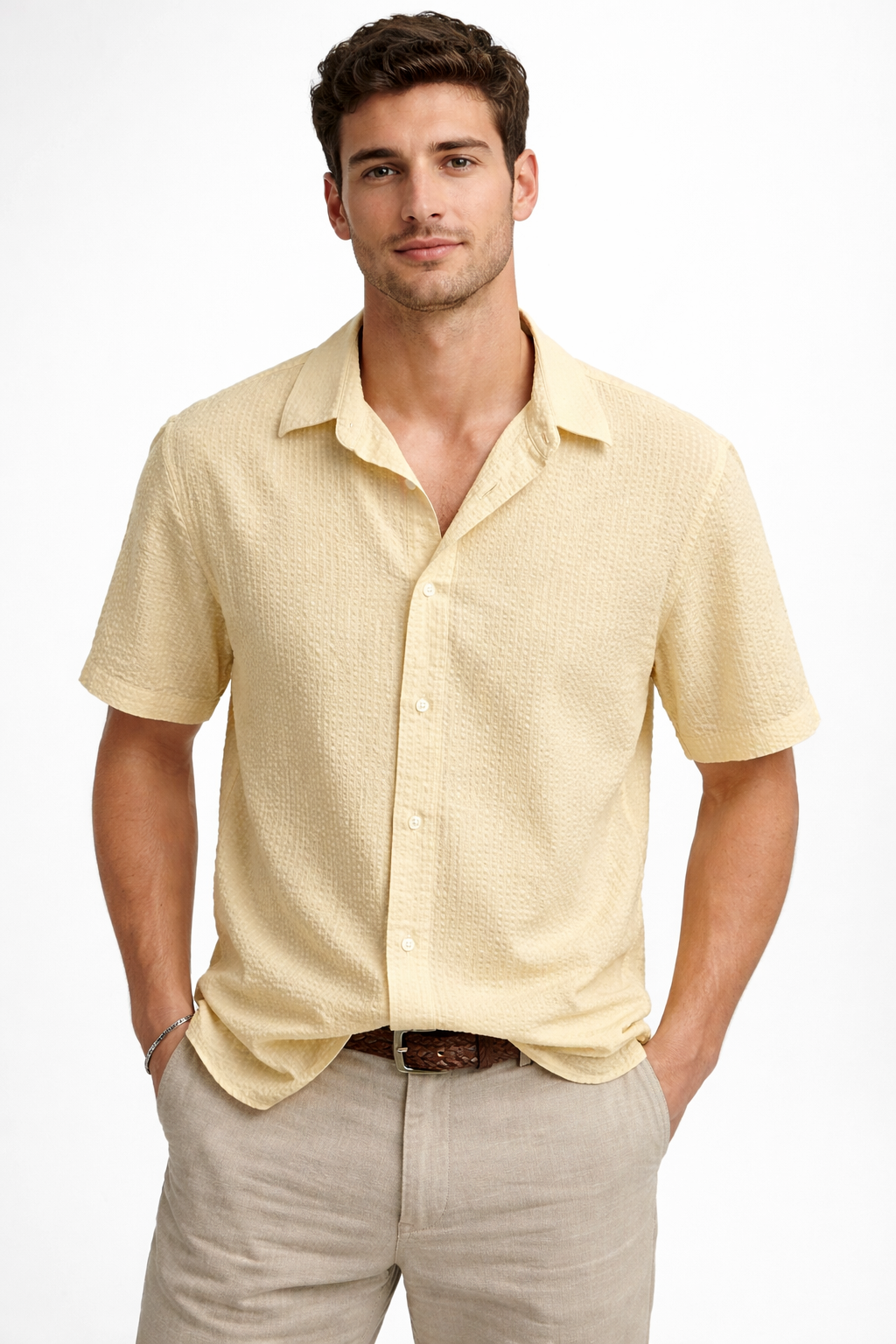 CROSSLEY PURE COTTON SHIRT MADE IN ITALY