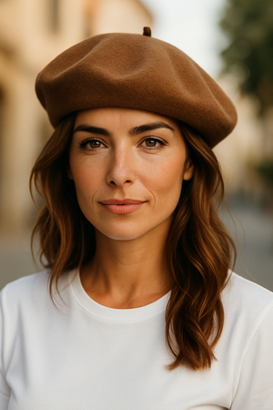 PURE WOOL BERET HAT