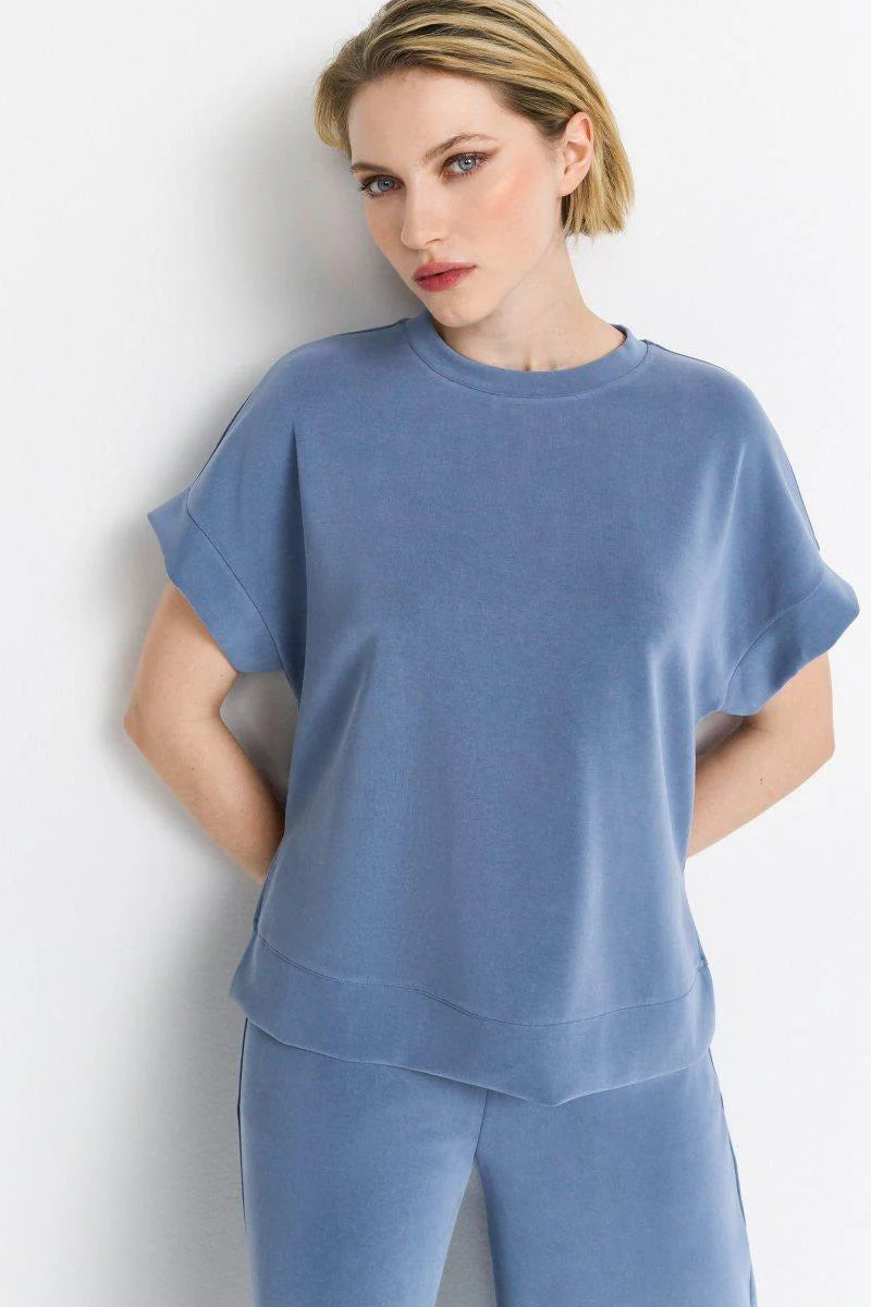 RICH & ROYAL T-SHIRT AUS SUPERSOFTEM JERSEY