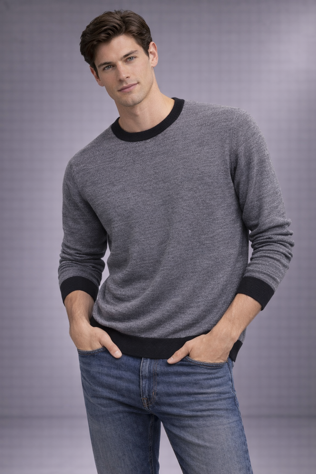 Fields Classics Pure Merino Wool Crew Neck Pullover