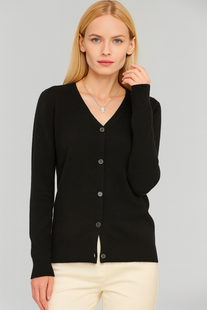 Pure wool Cardigan V-Neck Knit on Australia