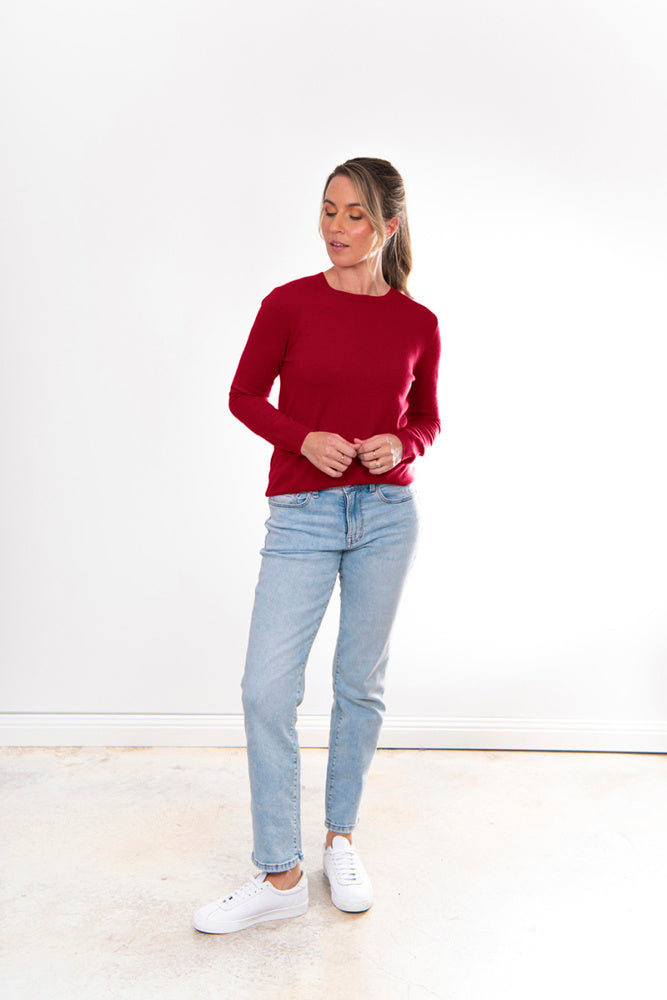 Chloe Crew Neck Pullover