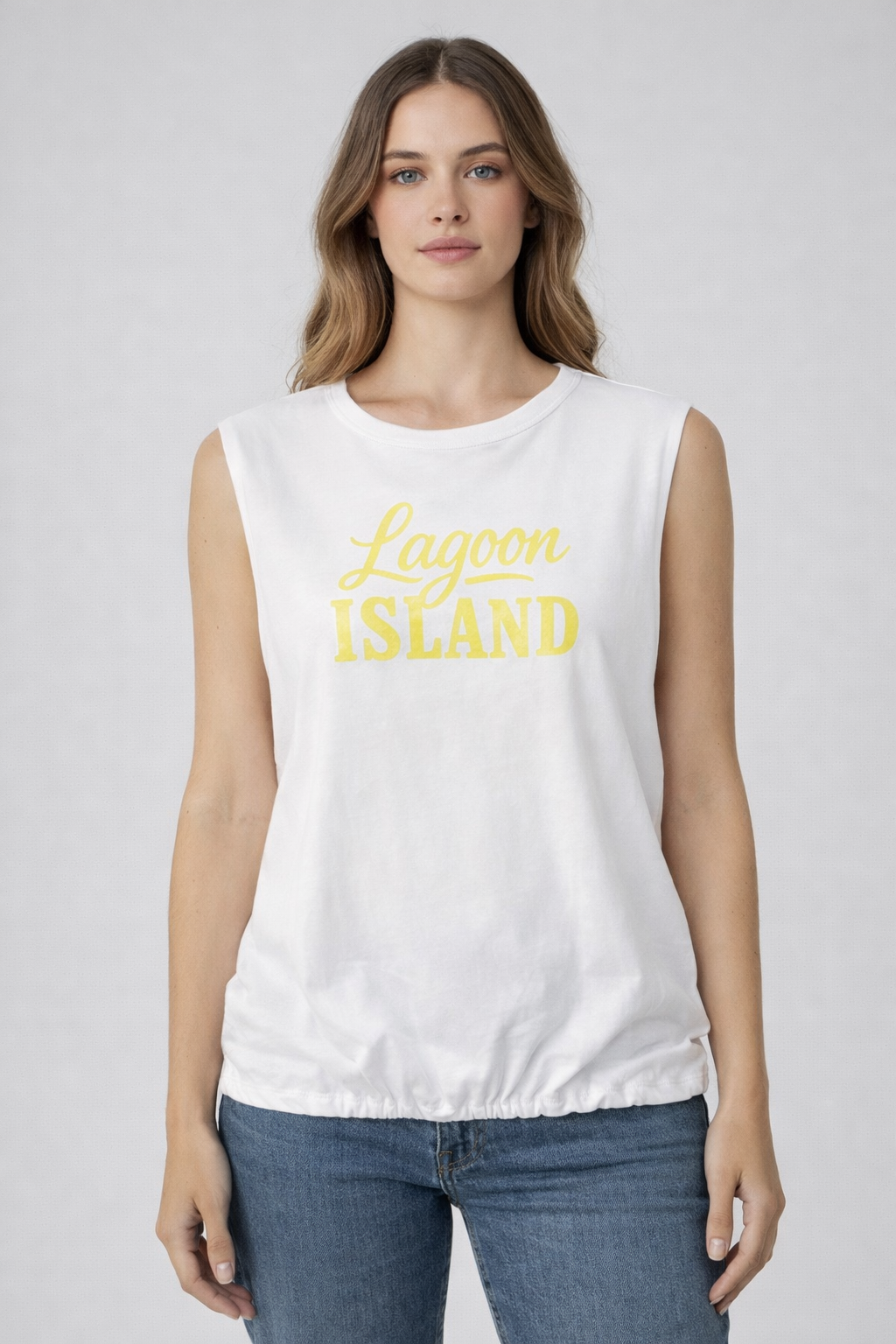 RICH & ROYAL WHITE SINGLET