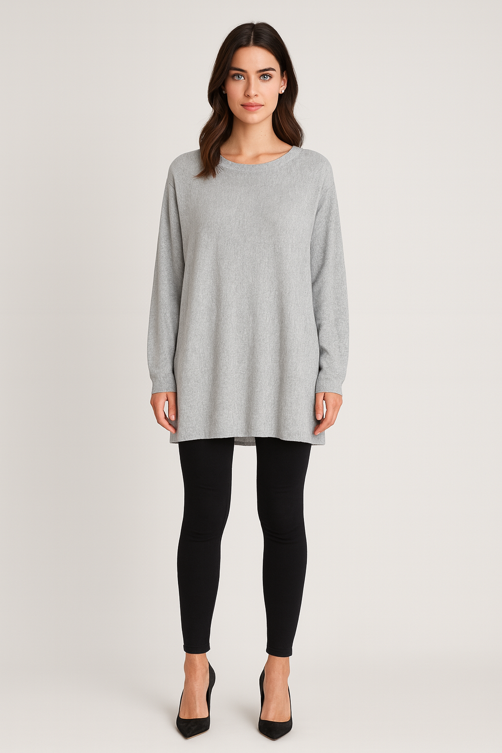 Fields Women Oversized Crew Neck Tunic