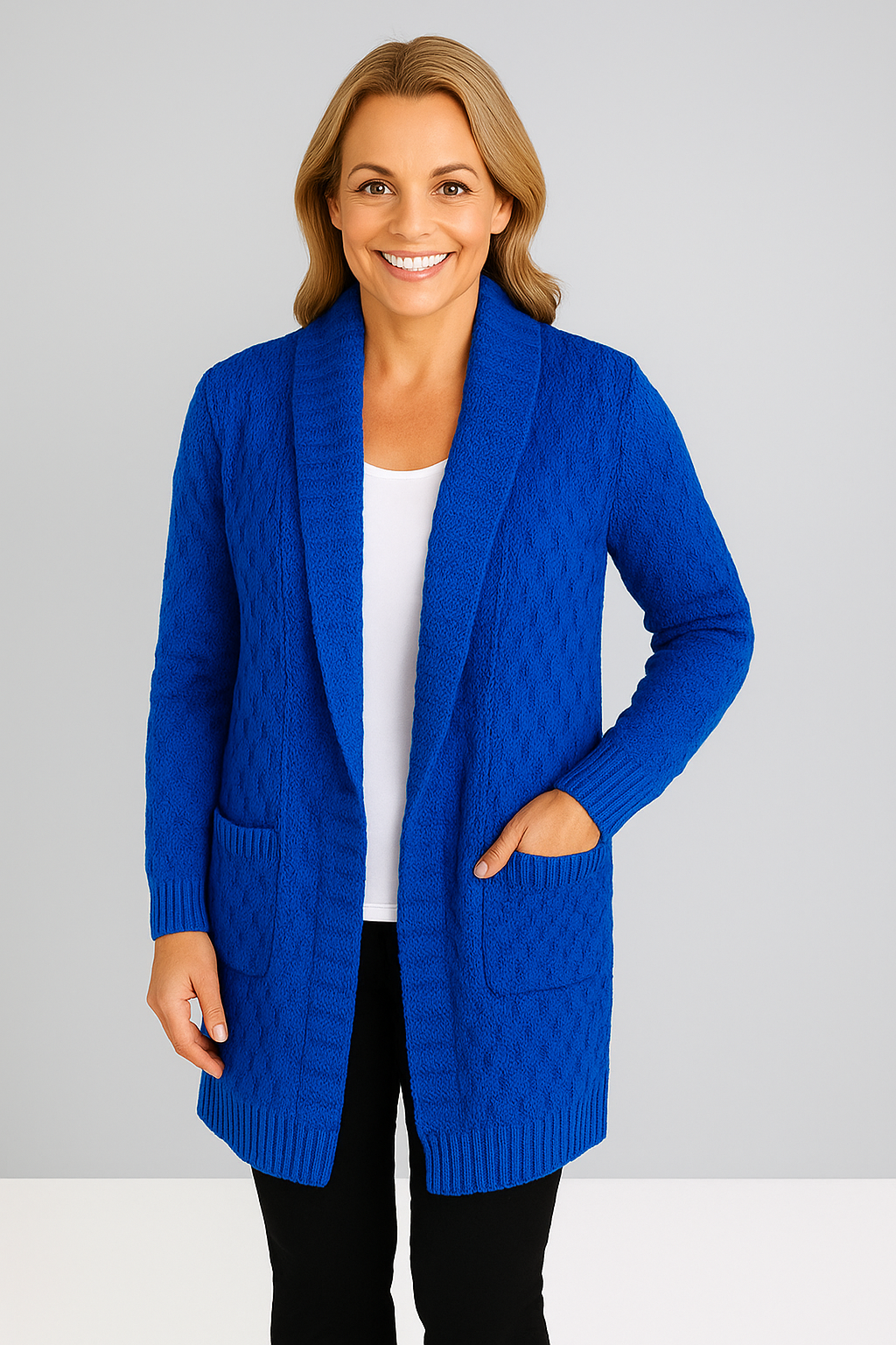 Bella Swing coat with pockets