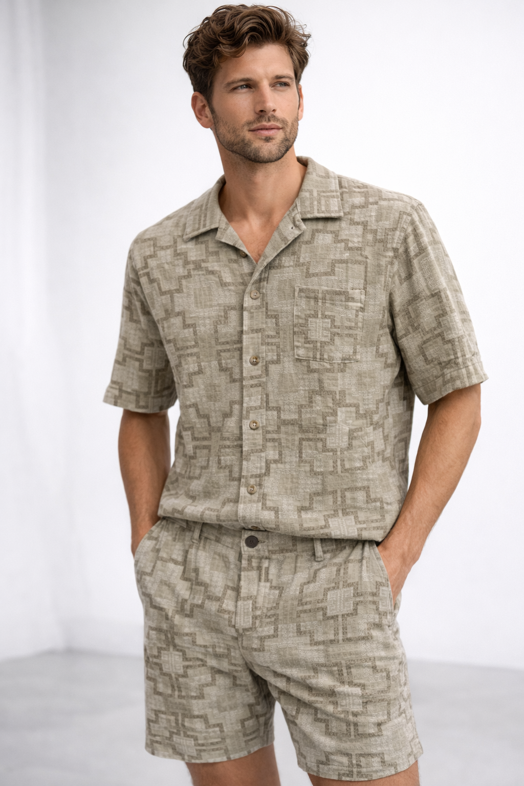 DSTREZZED OMEGA SET SHIRT & SHORTS