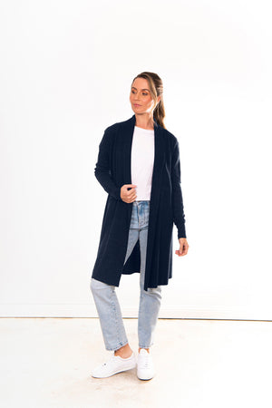 ESSENTIAL EDGE TO EDGE CARDIGAN