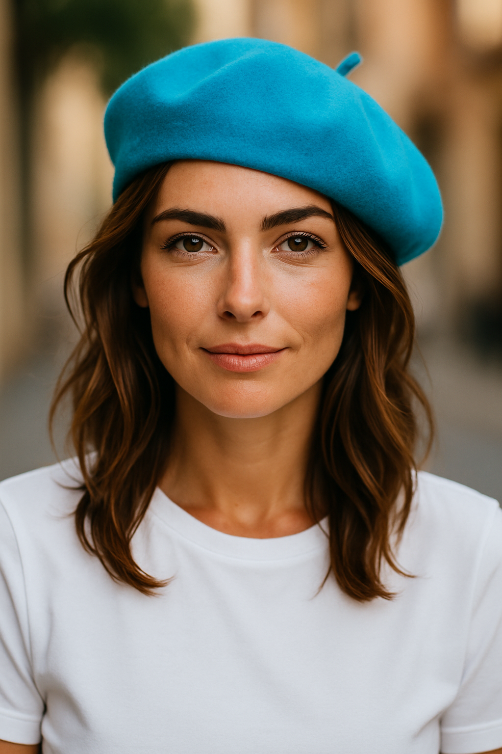EXTRA FINE PURE WOOL BERET HAT