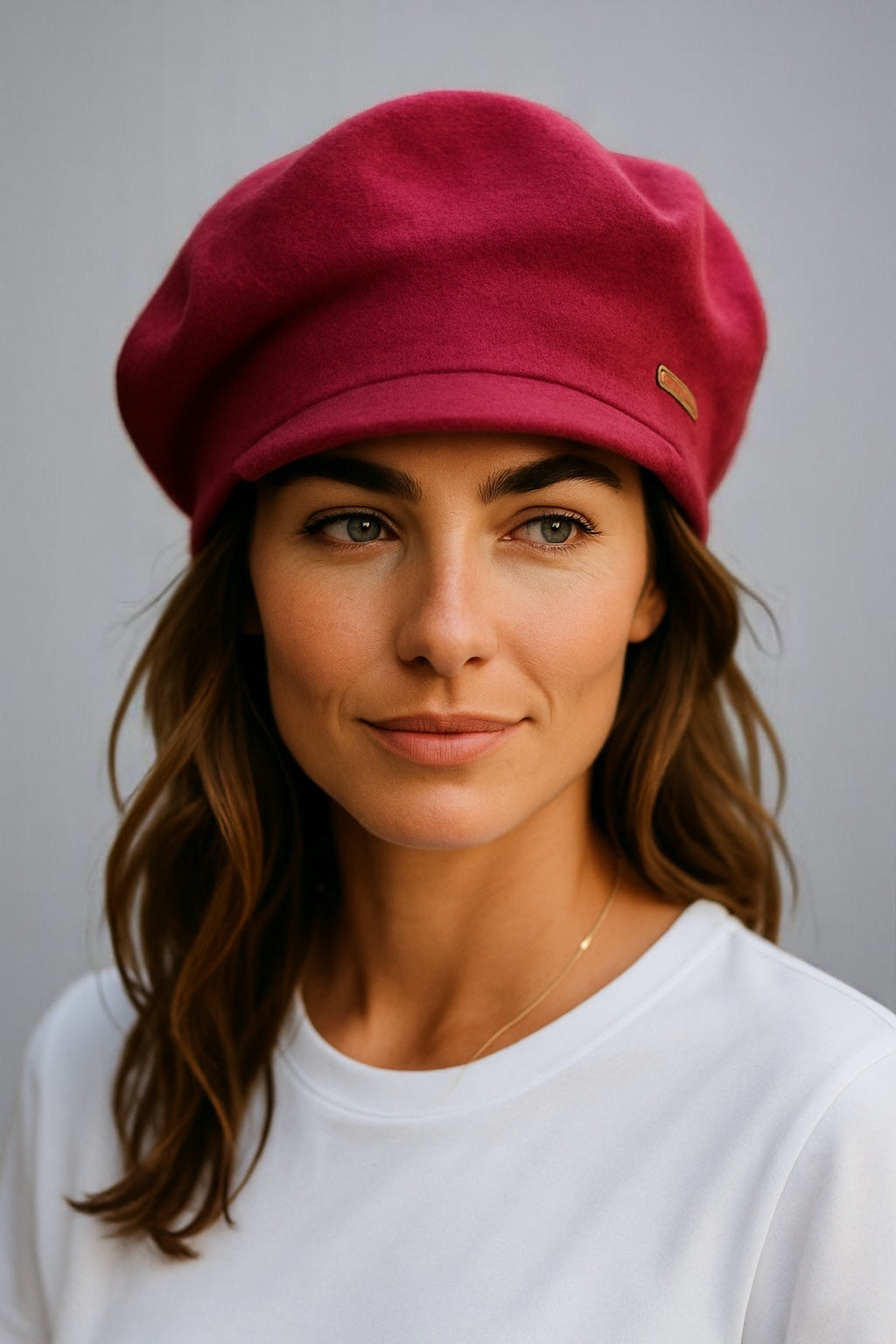 LINED PURE MERINO WOOL BERET