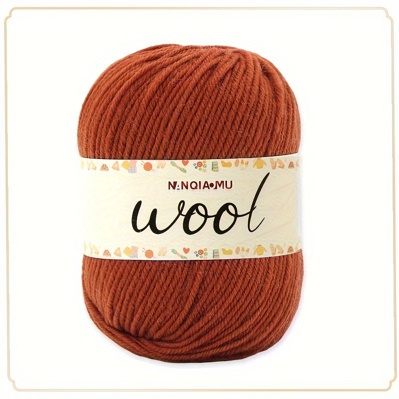 100% Pure Wool, Soft Knitting Crochet Yarn 50g