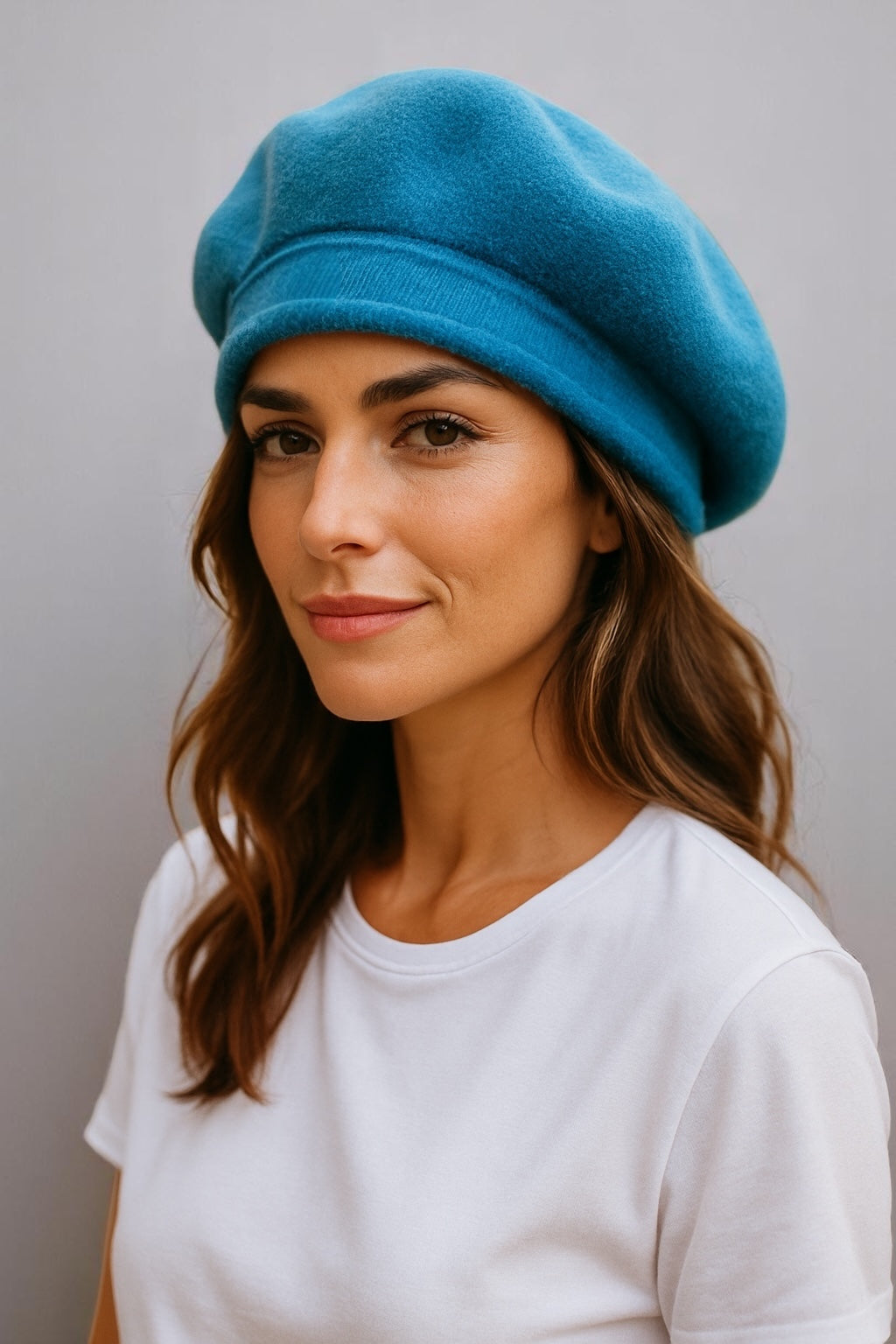 PURE WOOL BERET HAT