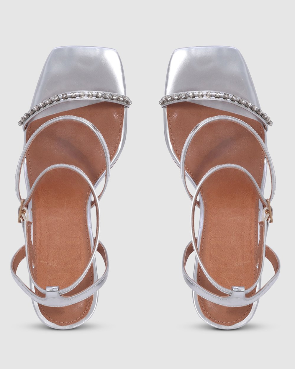 SKIN LEATHER SHOES HIGH HEEL