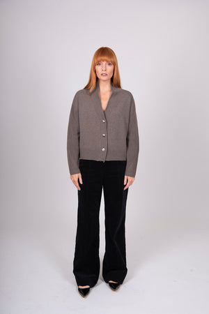 Shawl Collar Cardigan Bridge &  Lord Cashmere merino