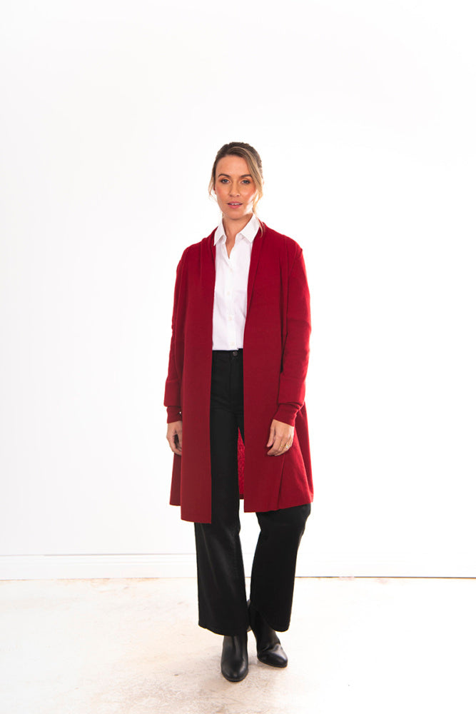 ESSENTIAL EDGE TO EDGE CARDIGAN