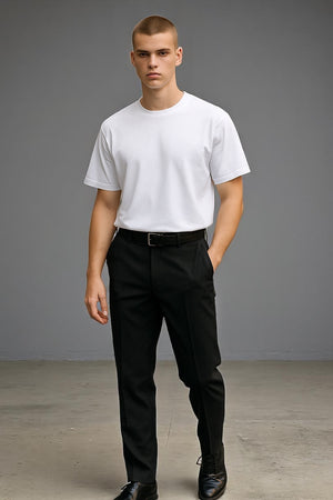 PURE WOOL BOSTON CLASSIC FIT EDWARD TROUSER