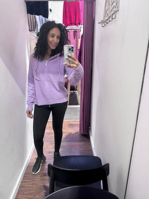 Pure cashmere Full zip hoodie