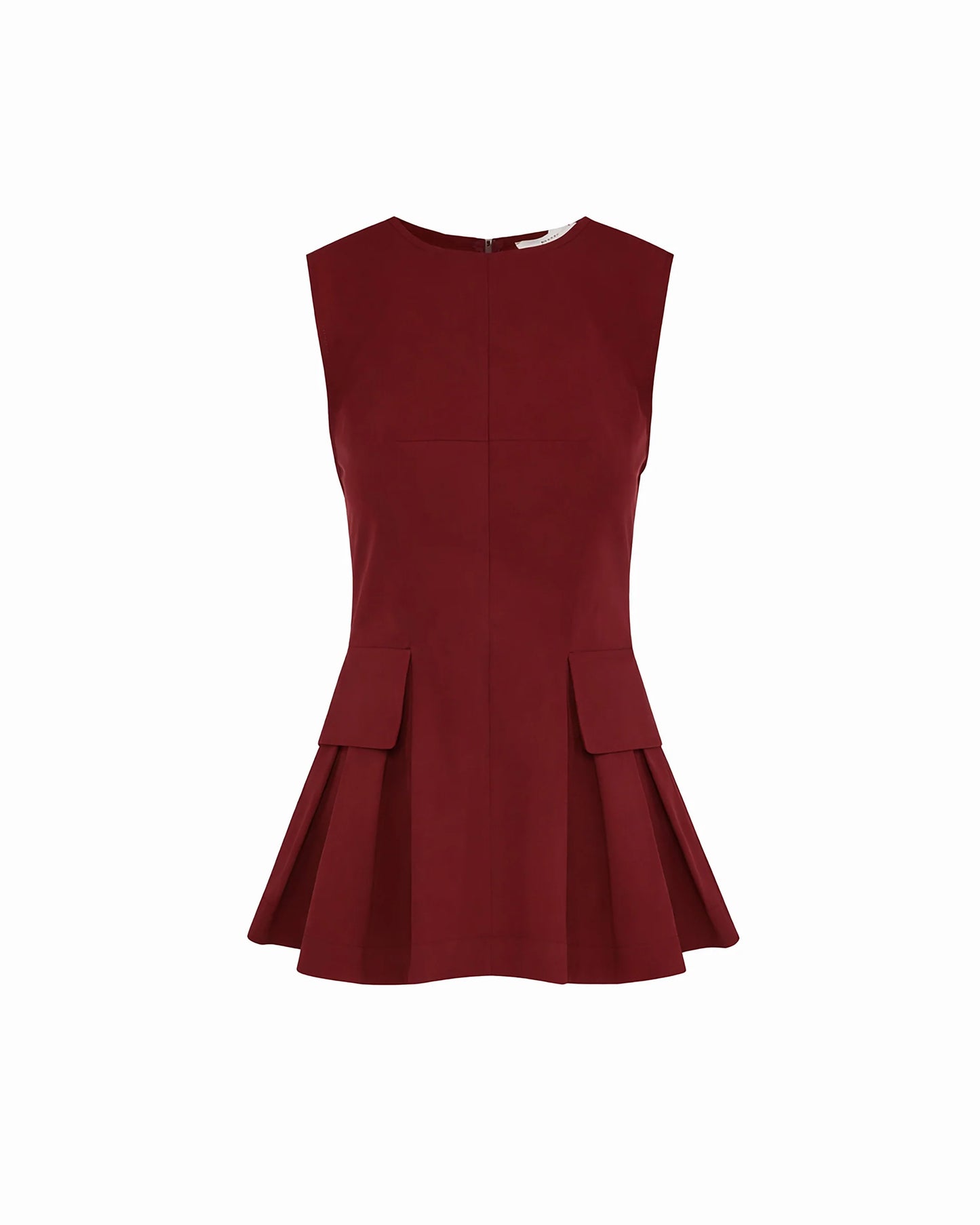 BEATRICE STRUCTURED SLEEVELESS TOP