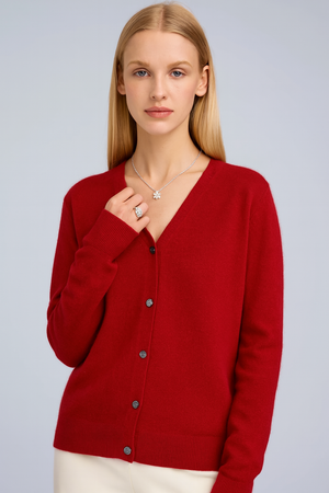 Pure wool Cardigan V-Neck Knit on Australia