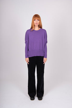 RELAXED WEDGED PULLOVER