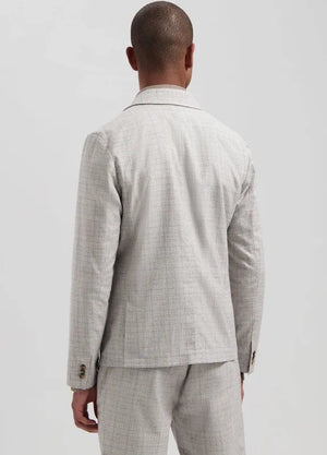 DSTREZZED RHYS DOUBLE BREASTED BLAZER IN AEGEAN BLUE