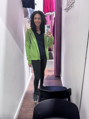 Pure cashmere Full zip hoodie