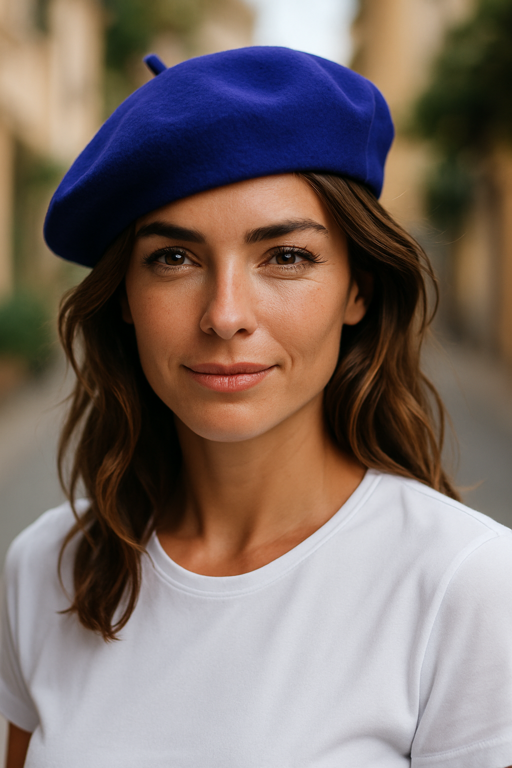 EXTRA FINE PURE WOOL BERET HAT