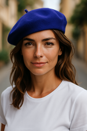 PURE WOOL BERET HAT