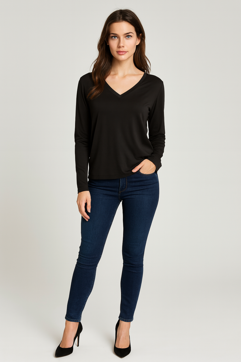 Crossley V neck Pure Cotton MADE IN ITALY