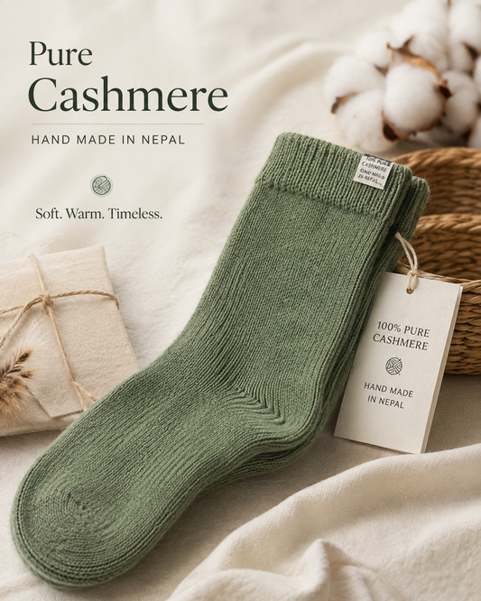 100% Cashmere socks - Men