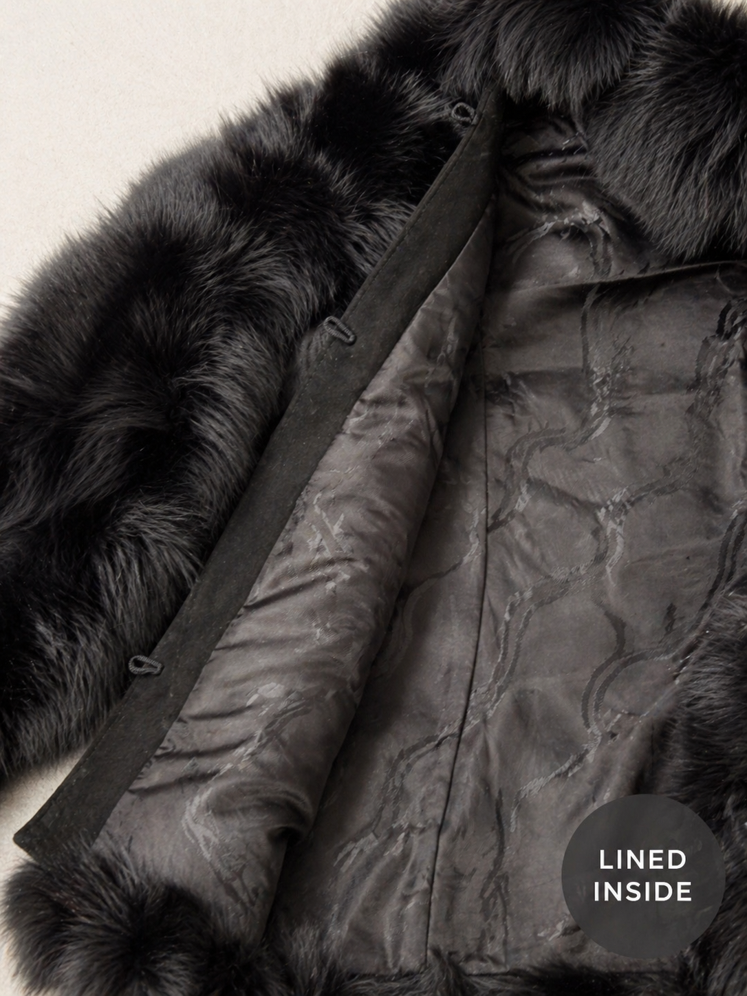 Real Fox fur luxury women coat