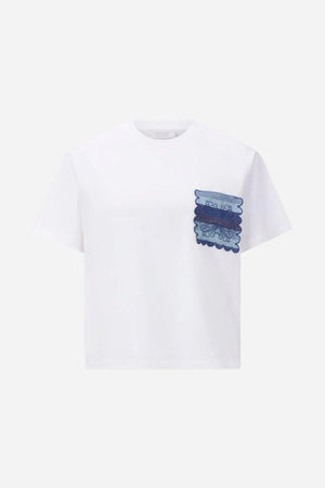 RICH & ROYAL WHITE T-SHIRT WITH PRINT
