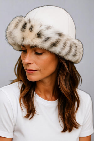 Luxurious Furry Hat & Scarf Set