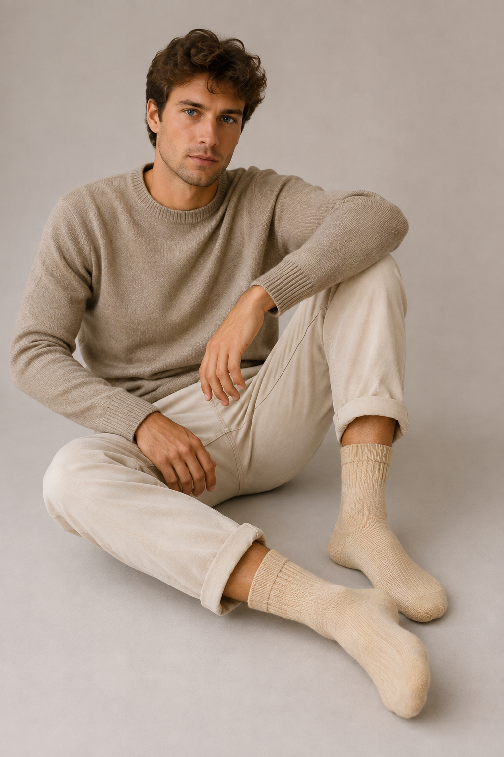 100% Cashmere socks - Men