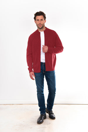 Essential Zip Jacket Bridge & Lord knitwear